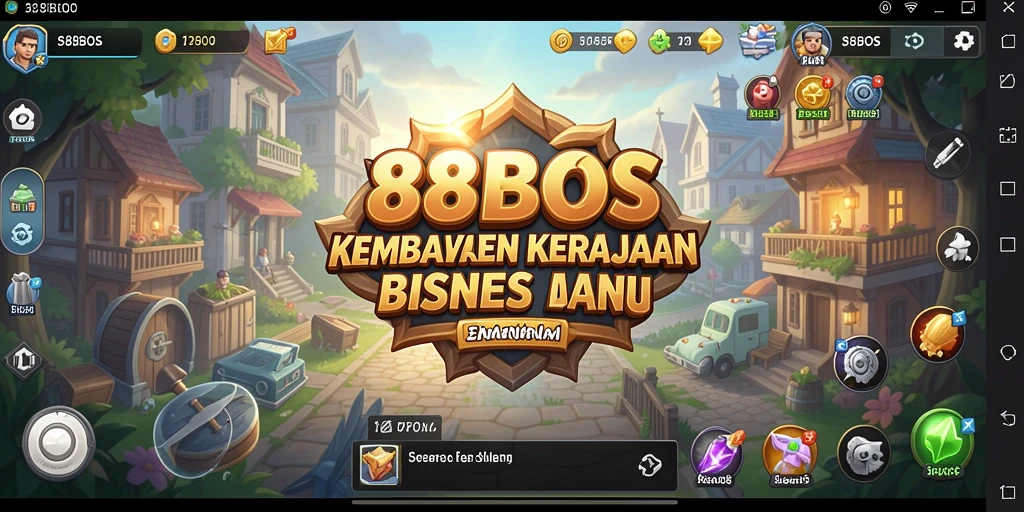 Tampilan gameplay seru dan strategis dari 88BOS.