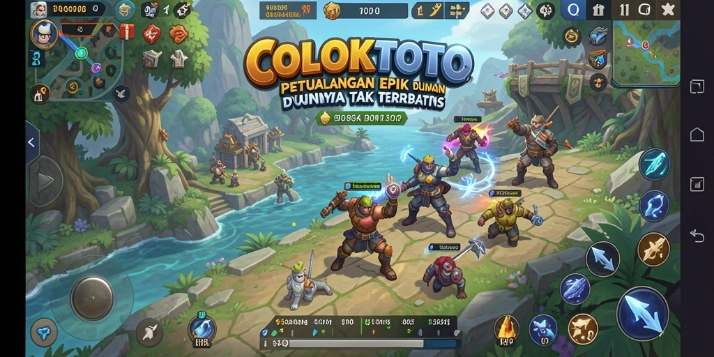 Gameplay menarik dalam COLOKTOTO dengan grafis petualangan yang memukau.