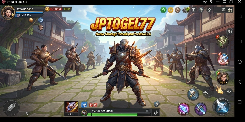Menampilkan gameplay menarik dan strategi dalam JPTOGEL77.