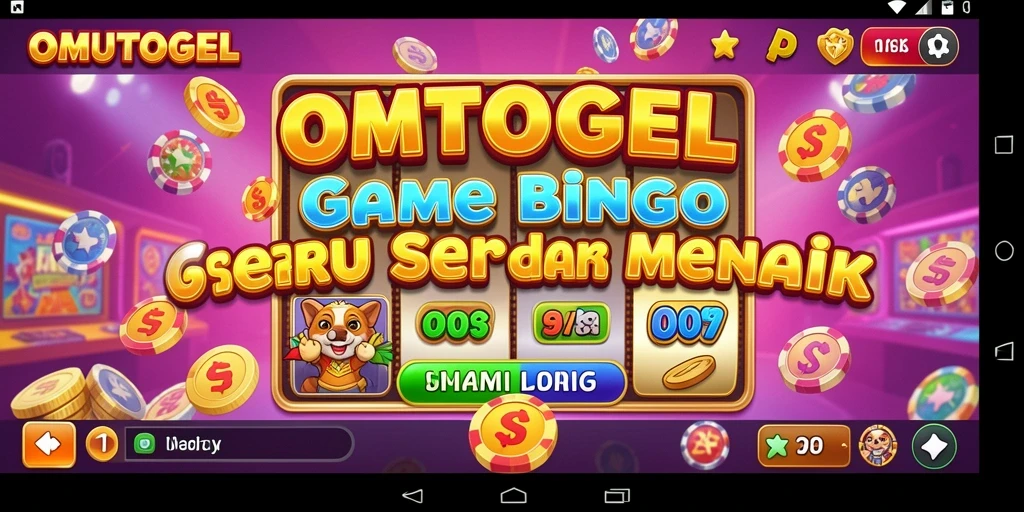 Screenshot gameplay Bingo OMUTOGEL yang mengasyikkan dan penuh antusiasme.