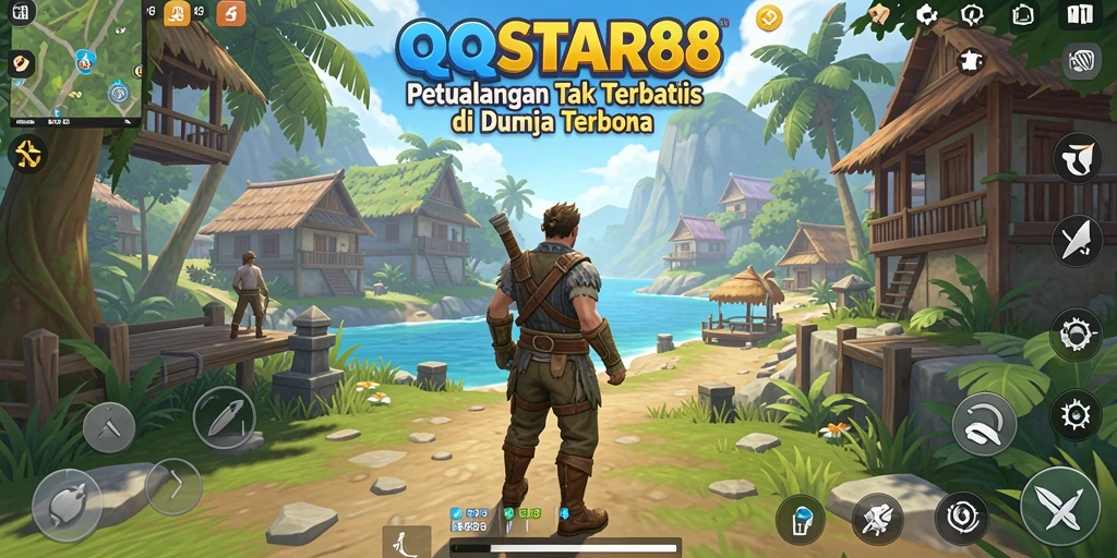 Screenshot gameplay dunia terbuka yang menakjubkan di QQSTAR88.