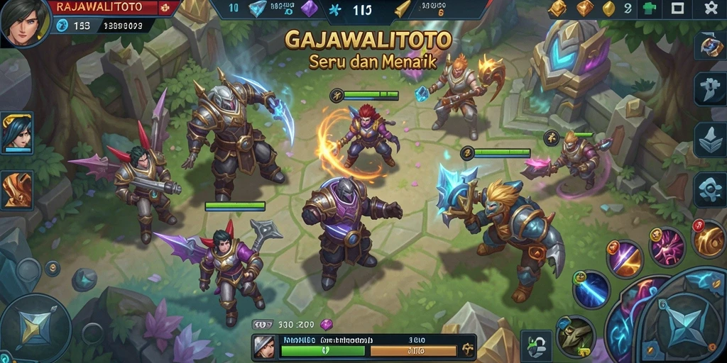 Tangkapan layar aksi mendebarkan di RAJAWALITOTO yang menunjukkan pertempuran seru.