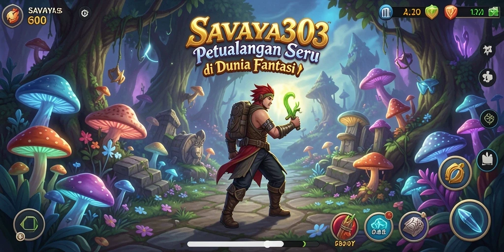 Tampilan gameplay SAVAYA303 dengan karakter dan lingkungan petualangan yang menawan.