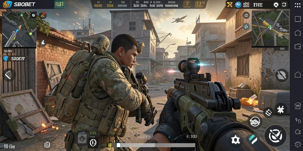 Tampilan gameplay seru dan mendebarkan di SBOBET.